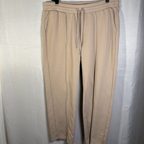 Liz Claiborne Pants - Liz Claiborne Women’s Pants Large Khaki Beige Pullon Straight Leg Casual Comfort
